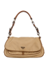 Shoulder Bag, &pound;275, Handbags, Brown, Nylon, Front view